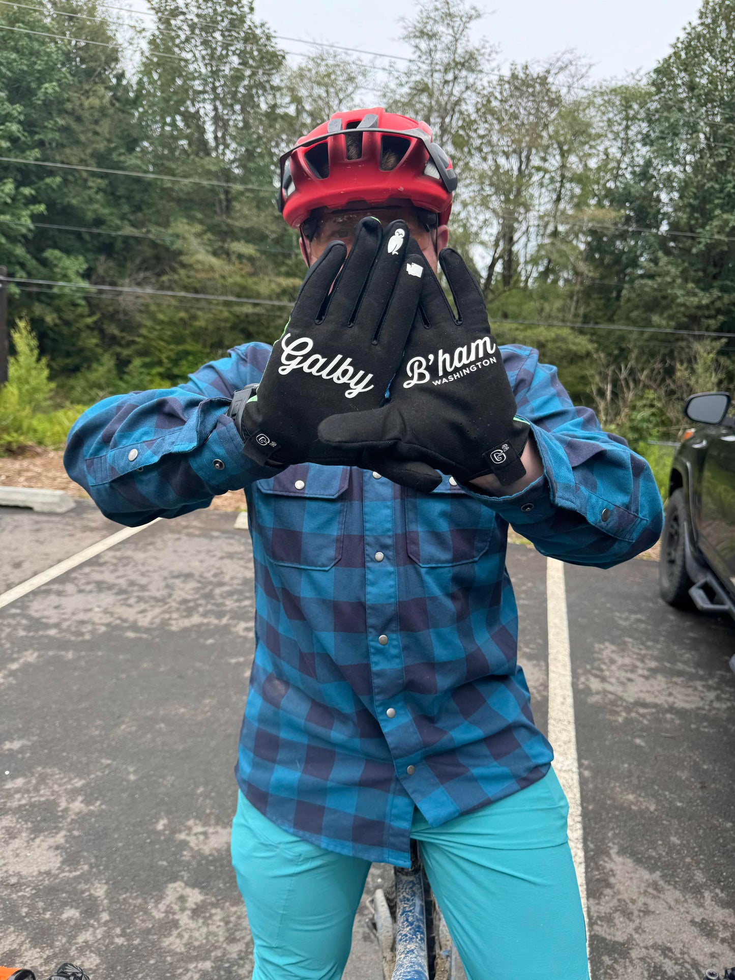 Raptor Biking Gloves - Bellingham Flow