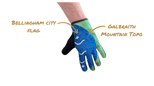 Loamer Mountain Biking Gloves - Bellingham Flow