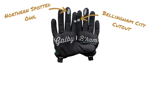 Loamer Mountain Biking Gloves - Bellingham Flow